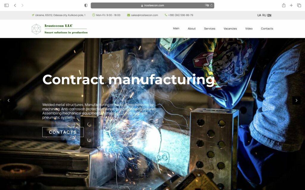 irosteecon.com